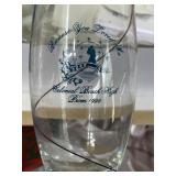 1996 Prom champagne flute Colonial Beach HS