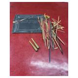 Vintage Jack Straws game pick up sticks Milton