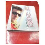 2-inch binder of Martin Truex Jr NASCAR trading