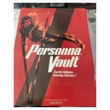 Vintage persona vault poster 24x18