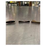3 vintage tie clips