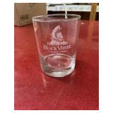 4-inch Black Velvet Canadian whiskey glass