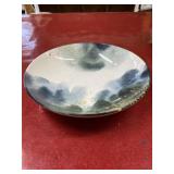 Vintage multicolored porcelain bowl