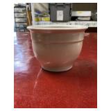 Vintage white stoneware pot/bowl