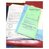 1960ï¿½s Military career paperwork & ephemera