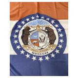 58x34 inch Missouri state flag
