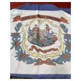 59x39 inch state of West Virginia flag