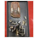 Vintage hammer holder with misc sockets