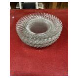 8 Fostoria Colony 6.5 inch glass plates