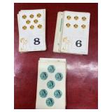 Vintage math flashcards