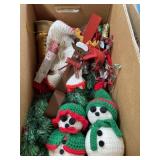 Vintage Christmas holiday box lot