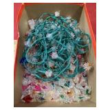untested vintage string Christmas lights