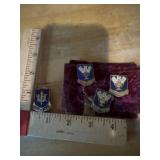 Lot of 3 WWII US Army Air Corps 'Sustineo Alas'