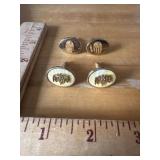 Vintage RN Nurse Cufflinks misc mixed lot