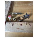 Vintage masonic and military miscellaneous Lot