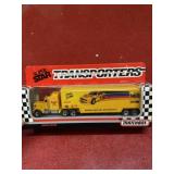 Vintage Matchbox Kodak toy tractor trailer