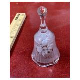 Happy 50th anniversary glass bell