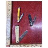 3 vintage pocket knifes