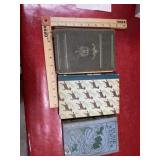 3 vintage books