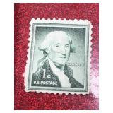 George Washington 1 cent postage stamp