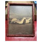 Framed 8x10 print of a 1966 Chaparral 2E sports