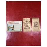 Many vintage Wisconsin river post cards and 2