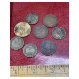 Mixed world coins
