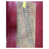 Vintage turlock fruit co wooden melon crate panel
