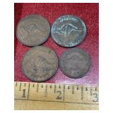 1940s Australia coins George VI