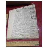 March 16, 1945 Chandlerville Illinois newspaper