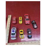 7 miscellaneous toy cars