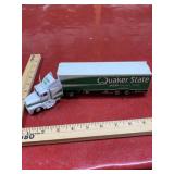 Vintage Quaker state toy tractor trailer