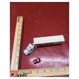 vintage toy truck and car