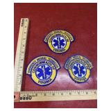3 emergency medical technical patches