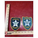 2 vintage Hardee county sheriffs dept. patches