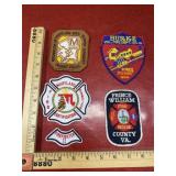 Vintage miscellaneous fire and police dept.