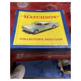 Vintage official MATCHBOX collector mini-case