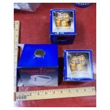2 seagramï¿½s glass cups with seagramï¿½s visor
