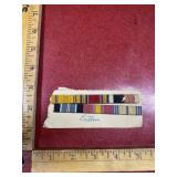 Vintage U.S. military service ribbon bar pins