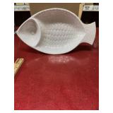 9x15 fish plate made in Italy