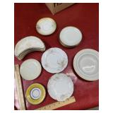 Vintage miscellaneous glass dishes
