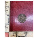 vintage 1954 Mexican coin