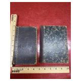 2 Vintage 1800s german books