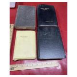 4 vintage Bibles 1950s 1960s