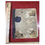 Vintage stamp collectors book with stamps +