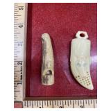 2 vintage untested whistles