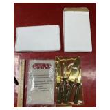 2 cutlery gift sets with cutting board and knives