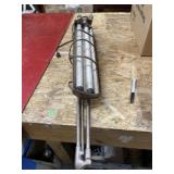 MCM desk mounted fluorescent lamp untested