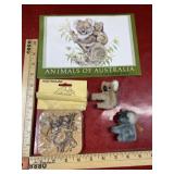 1987 koala calendar with miscellaneous koala items