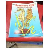 Seashore Life coloring book